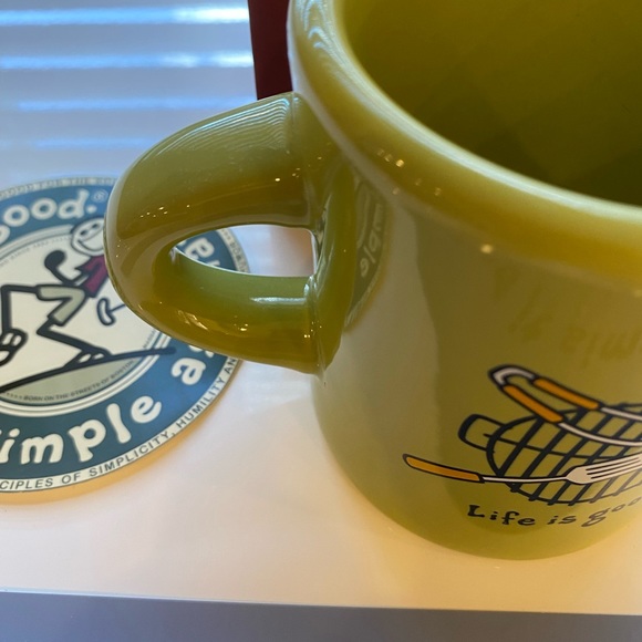 Life Is Good Mug And 6 Assorted Stickers. - Picture 4 of 6